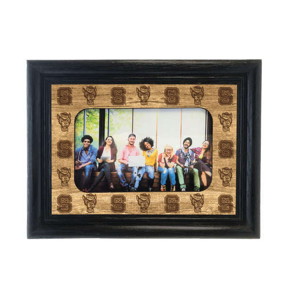 Black Picture Frame 4" X 6" With La